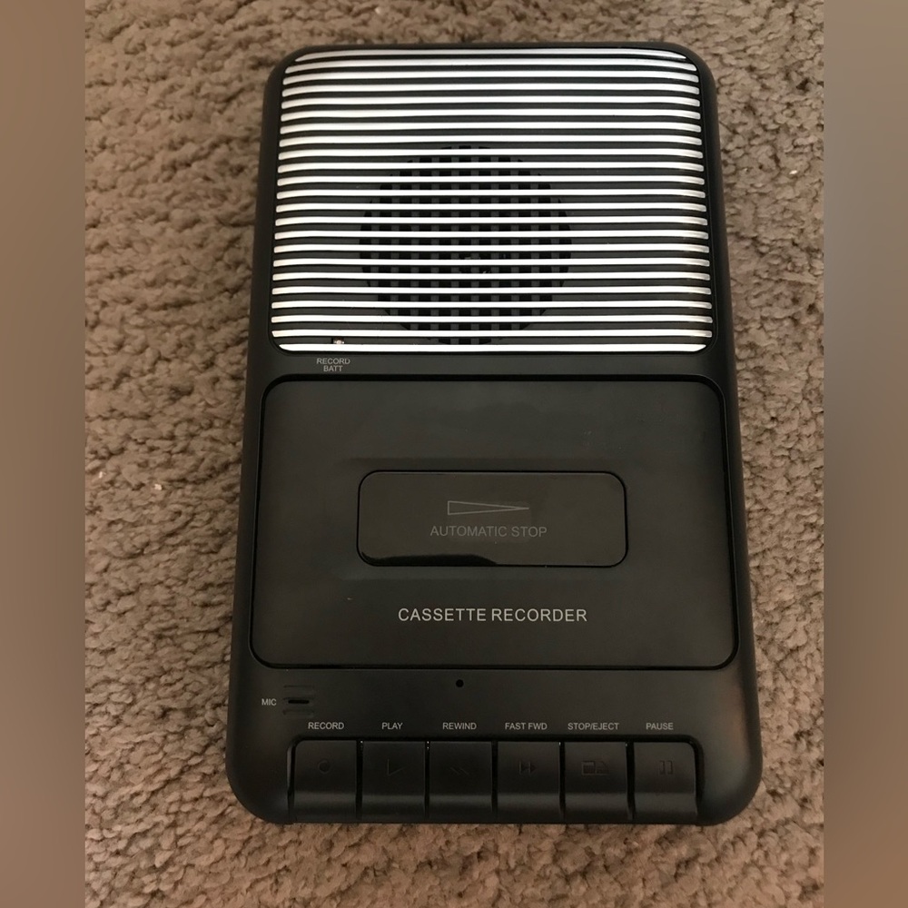 Cassette Tape Recorder Player